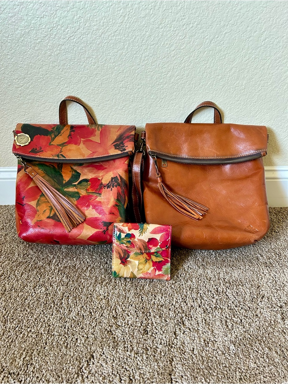 Patricia Nash Leather Bundle of THREE
